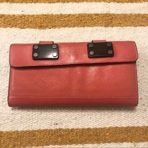 Rag & Bone coral continental wallet